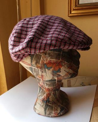 Coppola misto lana rosa grigio nero