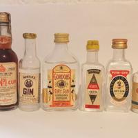 8 bottigliette mignon Gin