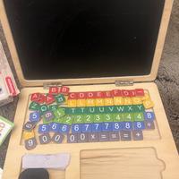Laptop bambini in legno