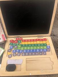 Laptop bambini in legno