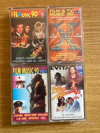 4 Cassette Film Music Anni 90 vol. 4 /5/6/7