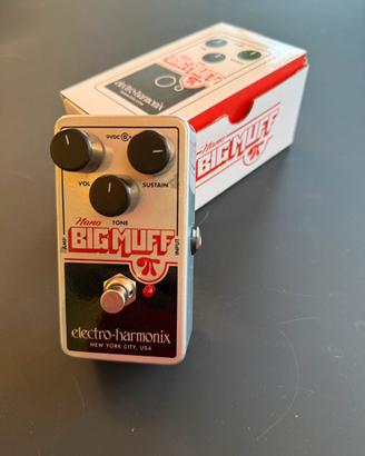 Electro-Harmonix Nano Big Muff Pi + Scat Originale