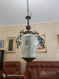 Lanterna sospesa in ottone