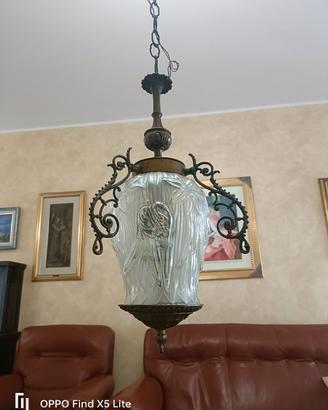 Lanterna sospesa in ottone