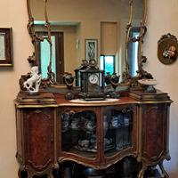 Credenza Buffet Stile Barocco con specchiera