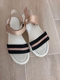 Sandali Nero Giardini, n. 36.