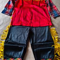 costume di  carnevale  da indiano