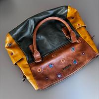 Borsa Desigual multicolore con ricami – originale