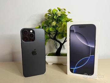 iPhone 16 Pro Max 256GB Nero Garanzia PERFETTO