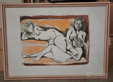 Litografia Renato Guttuso