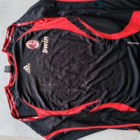Maglia allenamento Milan autografata anno 2007