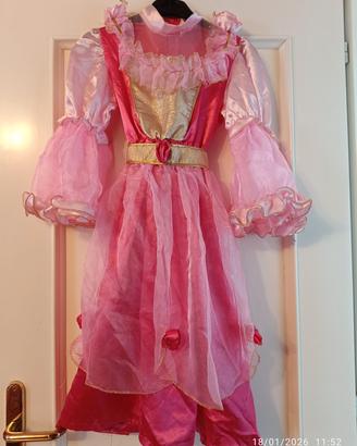 CARNEVALE costume bambina principessa La bella add