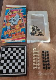 Scacchi e Dama Magnetico da Viaggio 