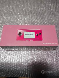 Nintendo Game Boy Micro Rosa Pink + 10giochi