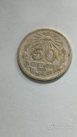 50 centavos Messico 1921
