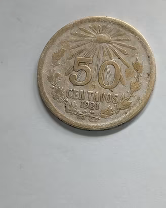 50 centavos Messico 1921