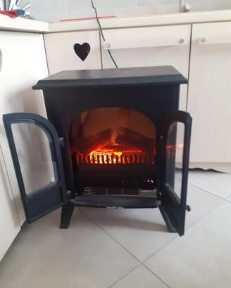 Caminetto Elettrico Stile Vintage