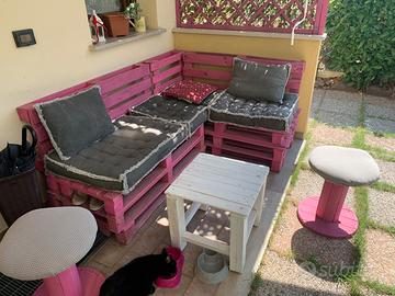 Divano e Tavolino giardino