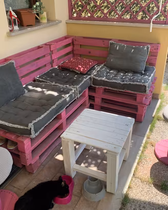 Divano e Tavolino giardino