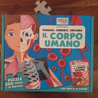 Puzzle del corpo umano 200 pezzi