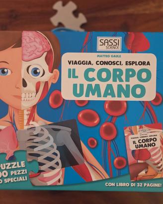 Puzzle del corpo umano 200 pezzi