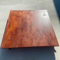 Carrello artigianale in legno