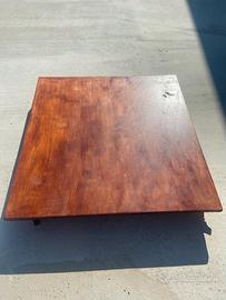 Carrello artigianale in legno