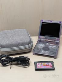 Gameboy Advance Sp Custom IPS V5 Menù OSD Lilla Tr
