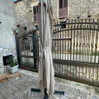 Ombrellone da esterno in alluminio 3x4 NUOVO.