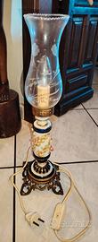
Lampada da Tavolo Anni 60 in Ceramica Sevres e Ot