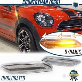 Frecce LED BIANCHE SEQUENZIALI MINI COUNTRYMAN R60