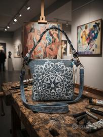 Splendida borsa fatta a mano