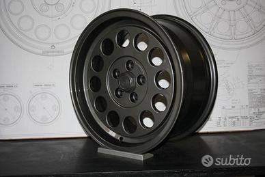 CERCHI LEGA 7X15 5X98 ALFA 75 FULL ANTRACITE