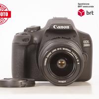 Canon EOS 2000D + EF-S 18-55 F3.5-5.6 IS II