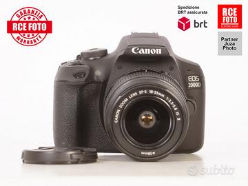 Canon EOS 2000D + EF-S 18-55 F3.5-5.6 IS II