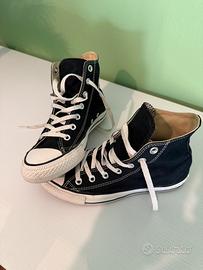 Converse All Star Chuck Taylor alte nere originali