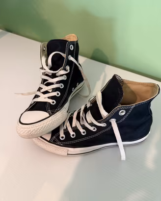 Converse All Star Chuck Taylor alte nere originali