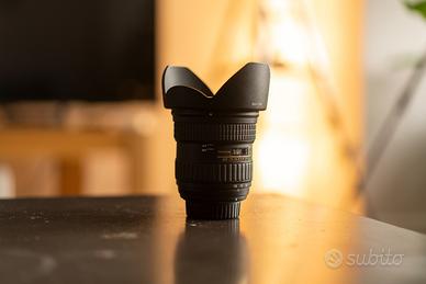 Tokina 11/16 F2.8 attacco nikon