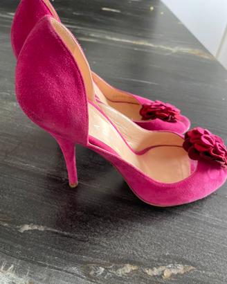 Decollete Casadei fucsia 37.5-38