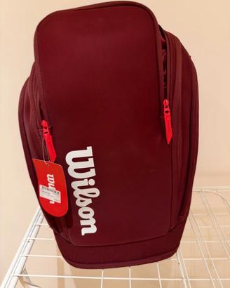 Zaino Tennis Wilson Super Tour Red – Nuovo