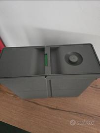 set di 2 contenitori per spazzatura piu liquido