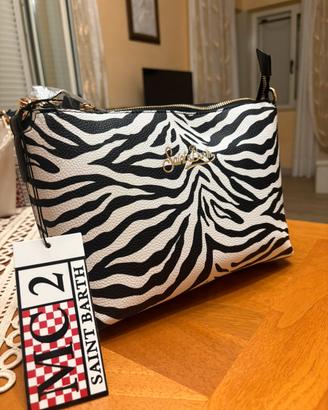 Borsa Saint Barth MC2 Nuova Zebrata
