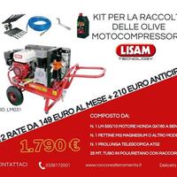 KIT RACCOLTA OLIVE LISAM LM031 500 LT BENZINA.