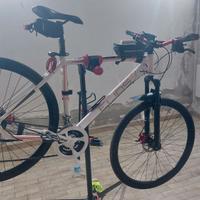 Bici ibrida marca Elios customizzata