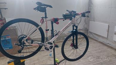 Bici ibrida marca Elios customizzata