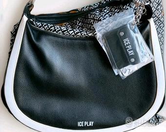 RIBASSO 🌟 ICE PLAY ICEBERG Nuova borsa nera