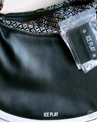 RIBASSO 🌟 ICE PLAY ICEBERG Nuova borsa nera