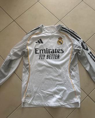 Maglia Real Madrid home 25/26 Mbappe 10