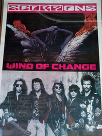 Poster Vintage Scorpions 1991