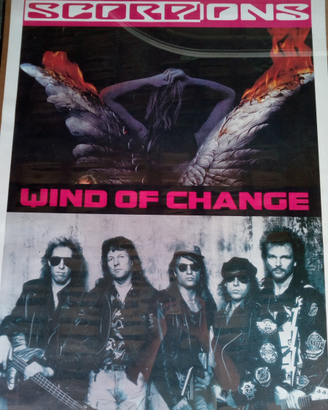 Poster Vintage Scorpions 1991